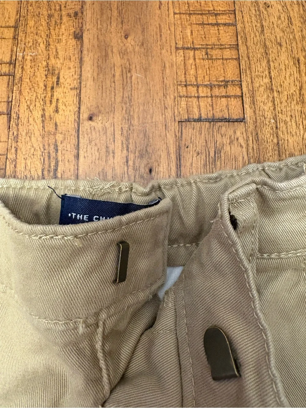 3 Pairs The Children’s Place Toddler Boys Stretch Chino Shorts - Flax/Khaki - 4T